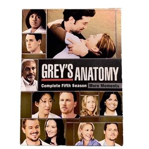 GREY’S ANATOMY  Complete 5th Season (More Moments) Like NEW!